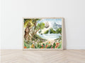 Neverland Peter Pan Print
