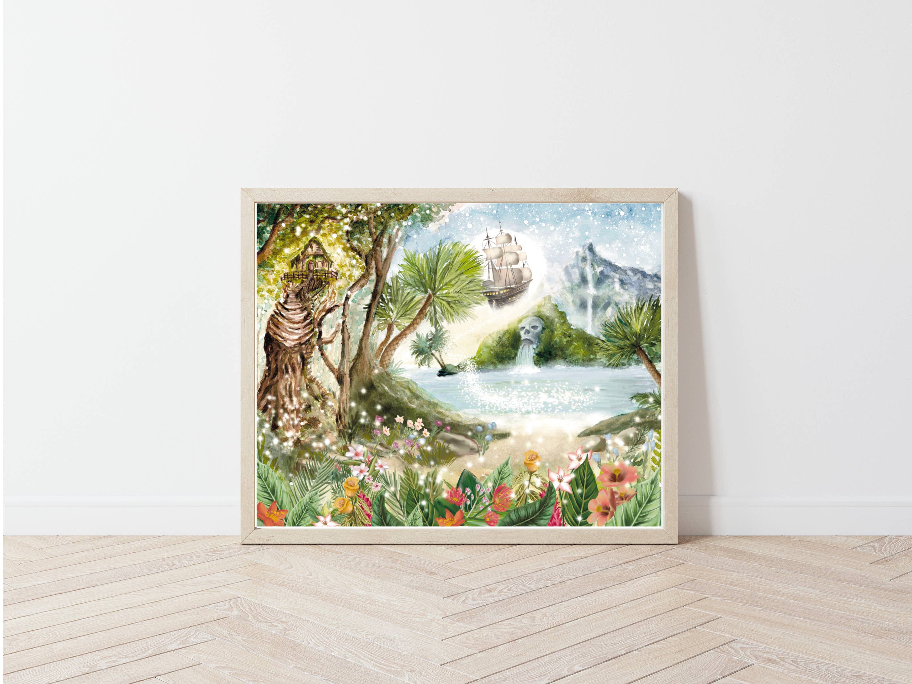 Neverland Peter Pan Print