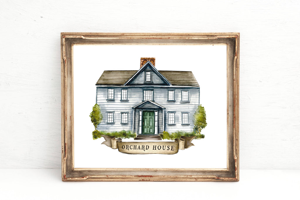 Little Women Print. Orchard House