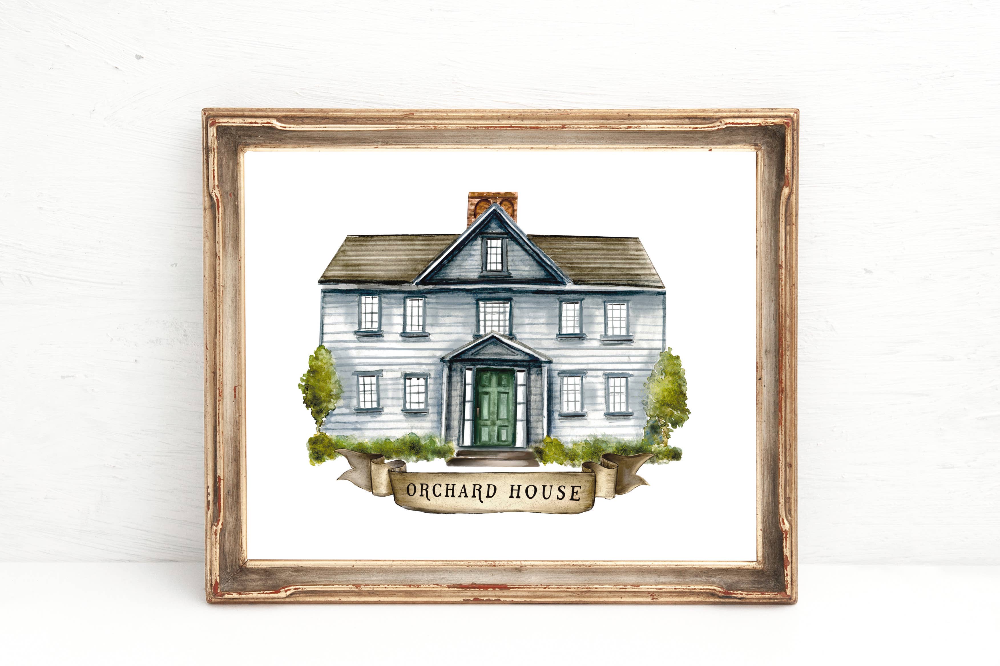 Little Women Print. Orchard House