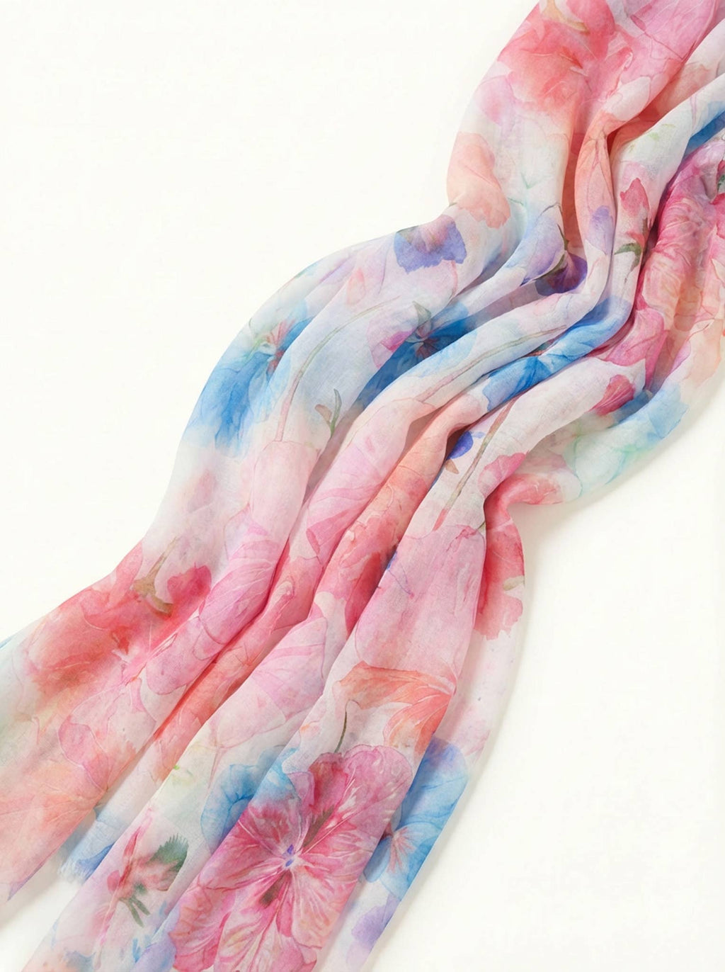 Flora | Lightweight Watercolour Scarf