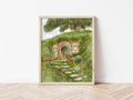 Bag End Print. Literary Locations.