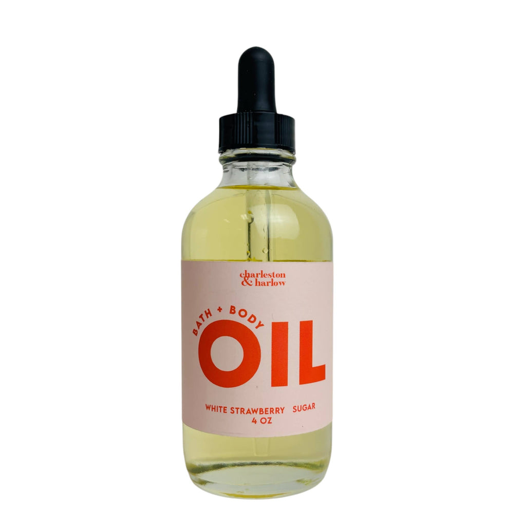 Bath + Body Oil - White Strawberry