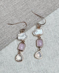 Freshwater Keshi Pearl Earrings