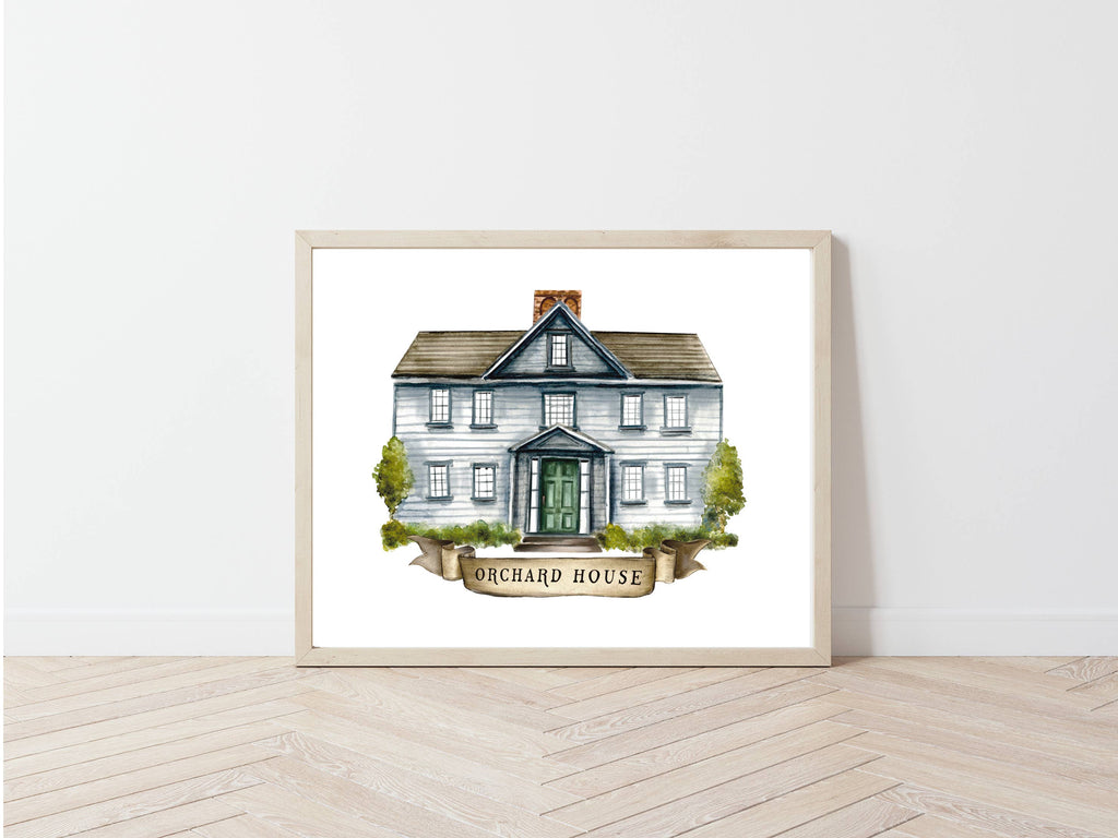 Little Women Print. Orchard House