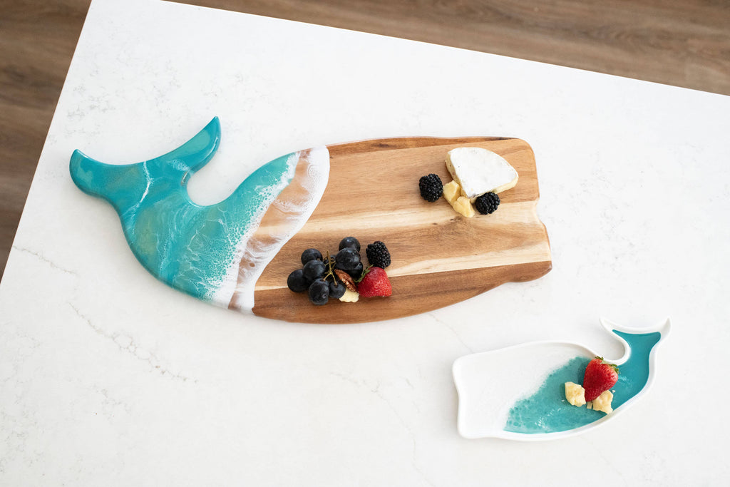 Resin Whale Tray