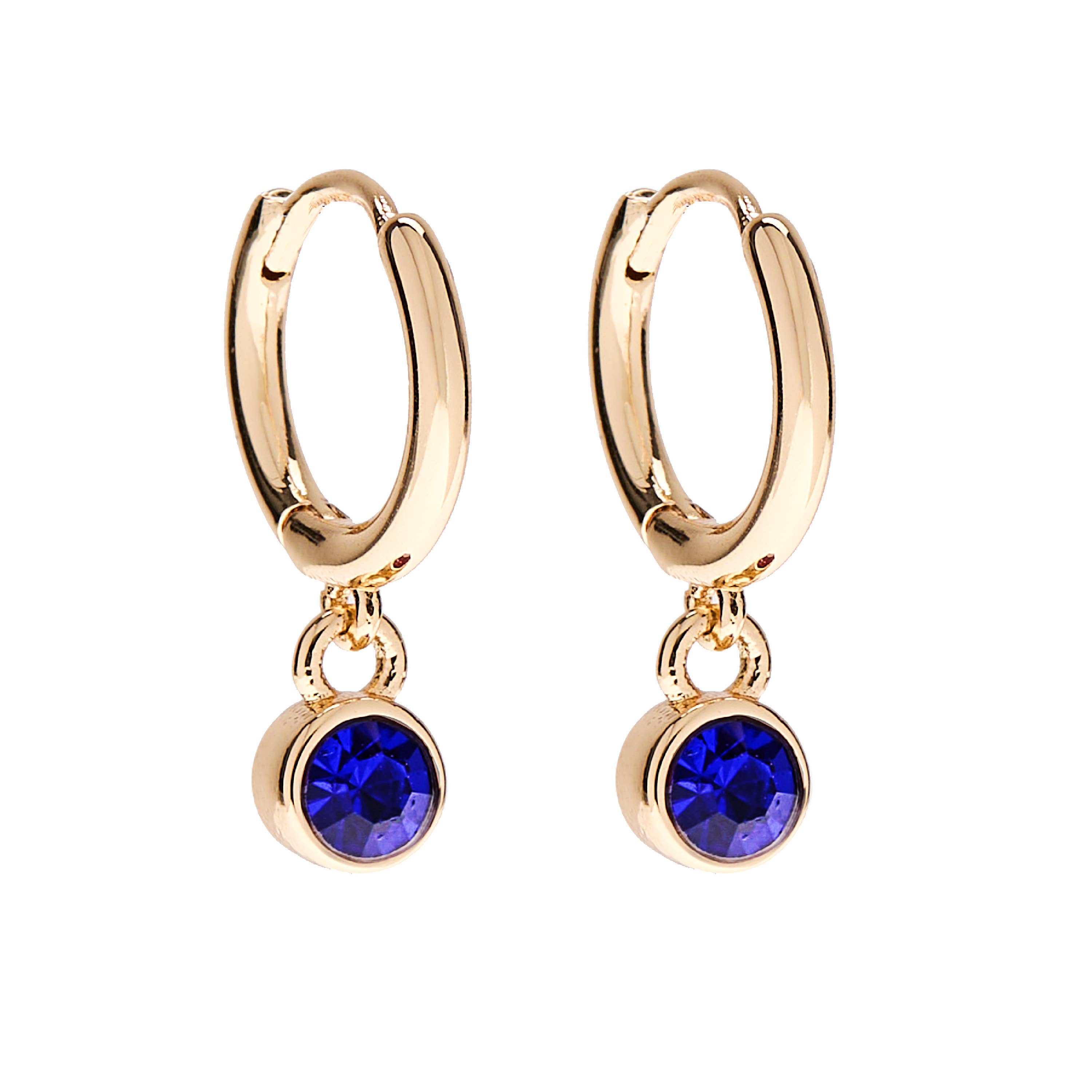 September Birthstone Stud + Hoops Earrings | Spring 2026