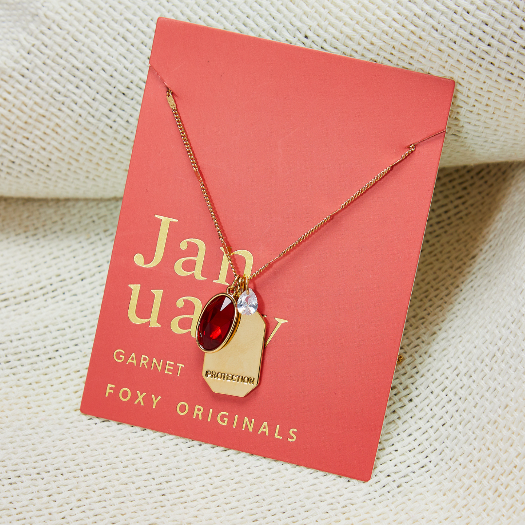 January Birthstone Necklace | Spring 2026 | Birthday Gifts