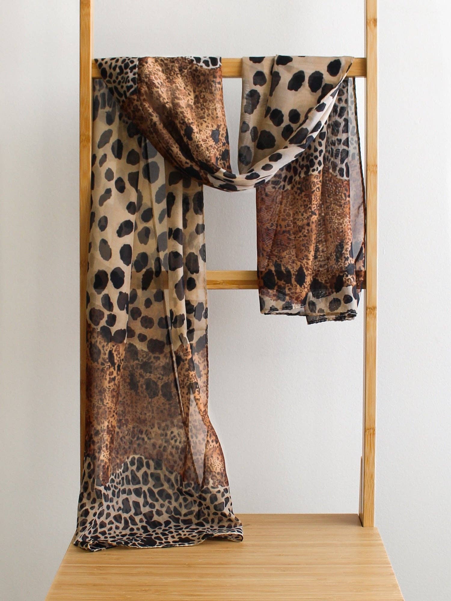 Carrie | Lightweight Animal Print Scarf