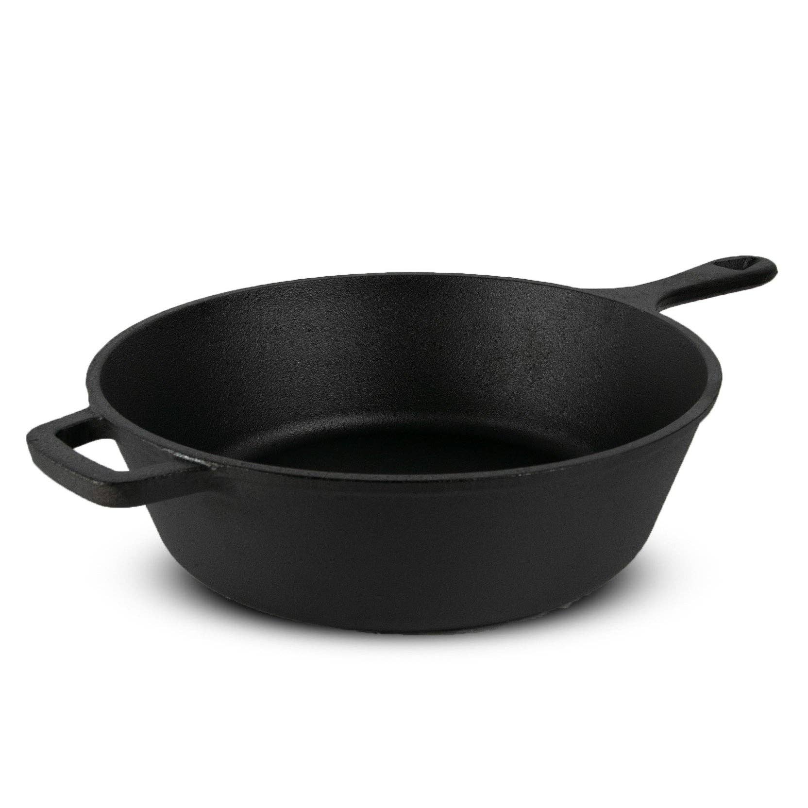 Pre-seasoned Cast Iron 3-piece set
