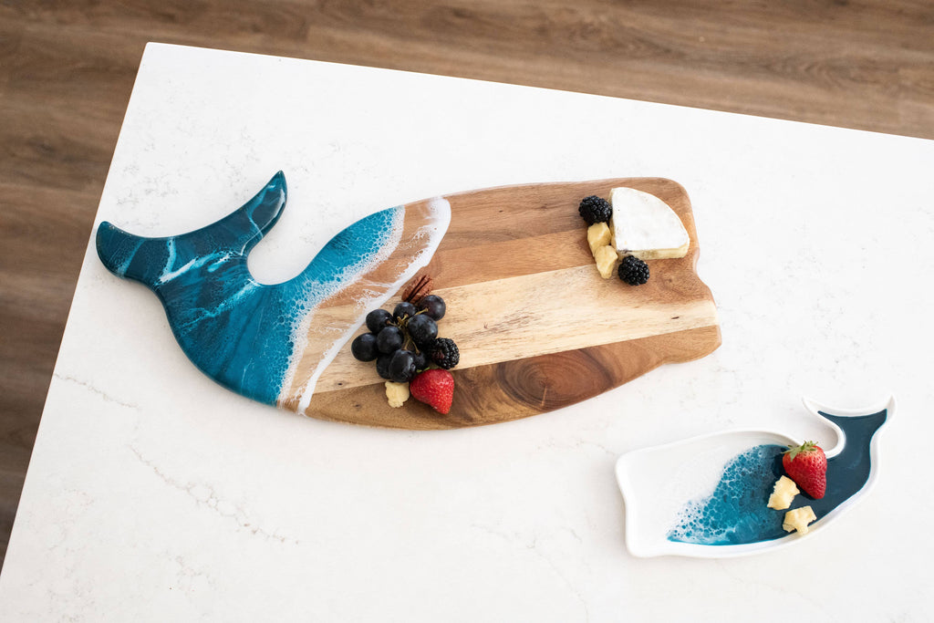 Resin Whale Tray