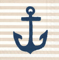 Cocktail Napkin 20pk - Anchor