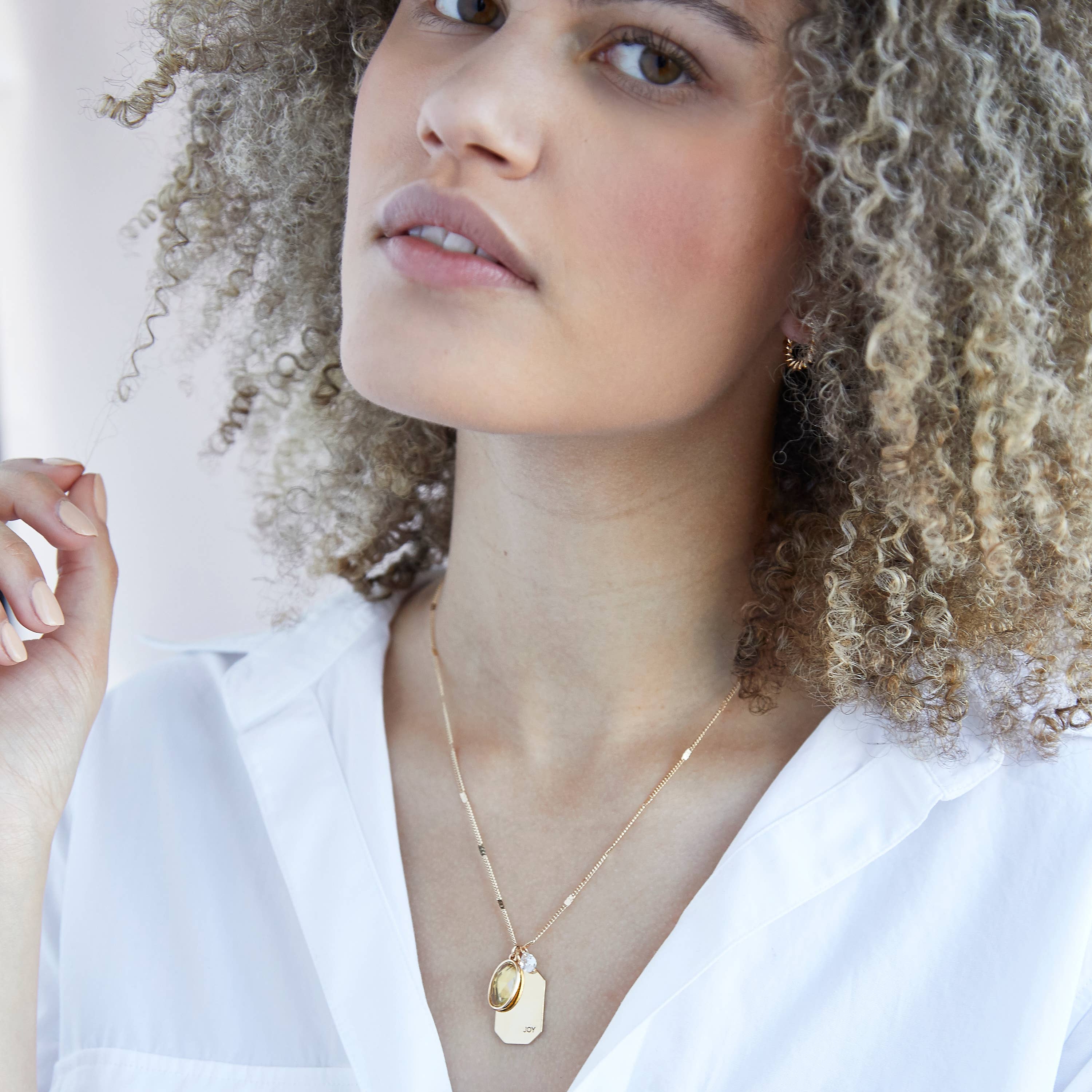 November Birthstone Necklace