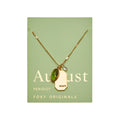 August Birthstone Necklace | Spring 2026 | Birthday Gifts