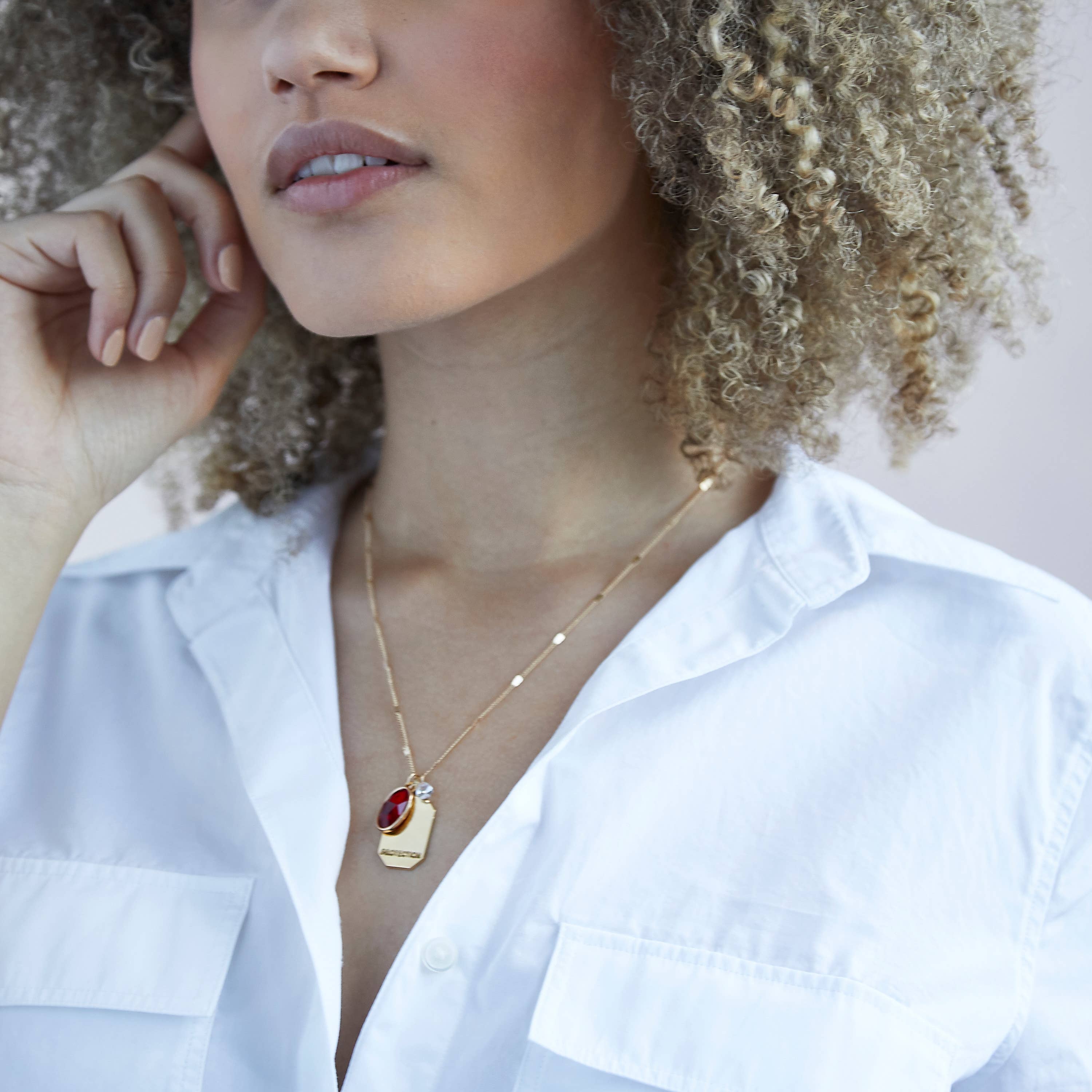 January Birthstone Necklace | Spring 2026 | Birthday Gifts