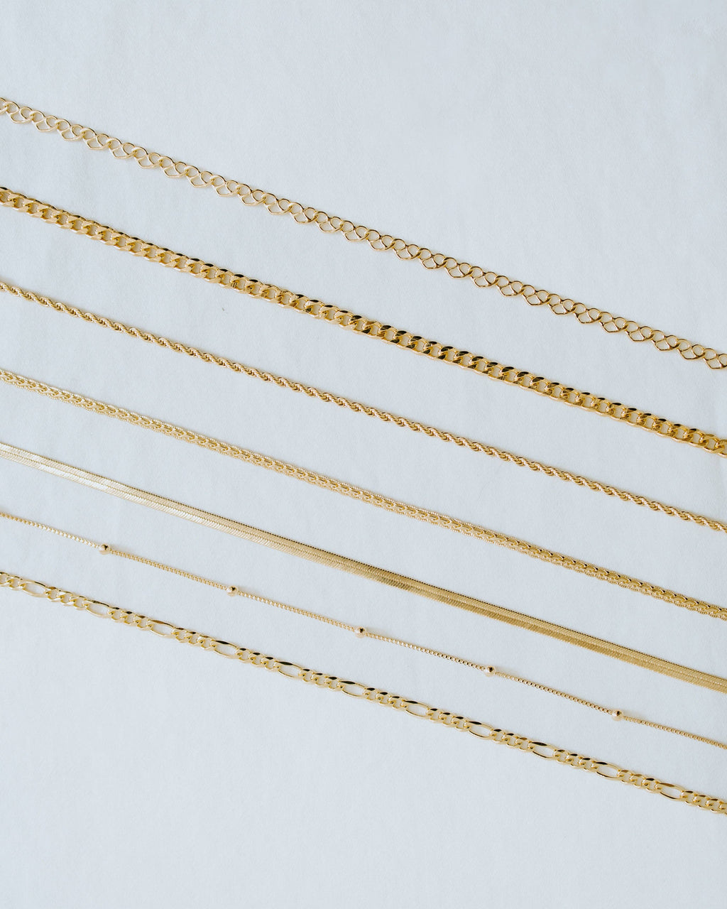 Gold Braided Chain Anklet