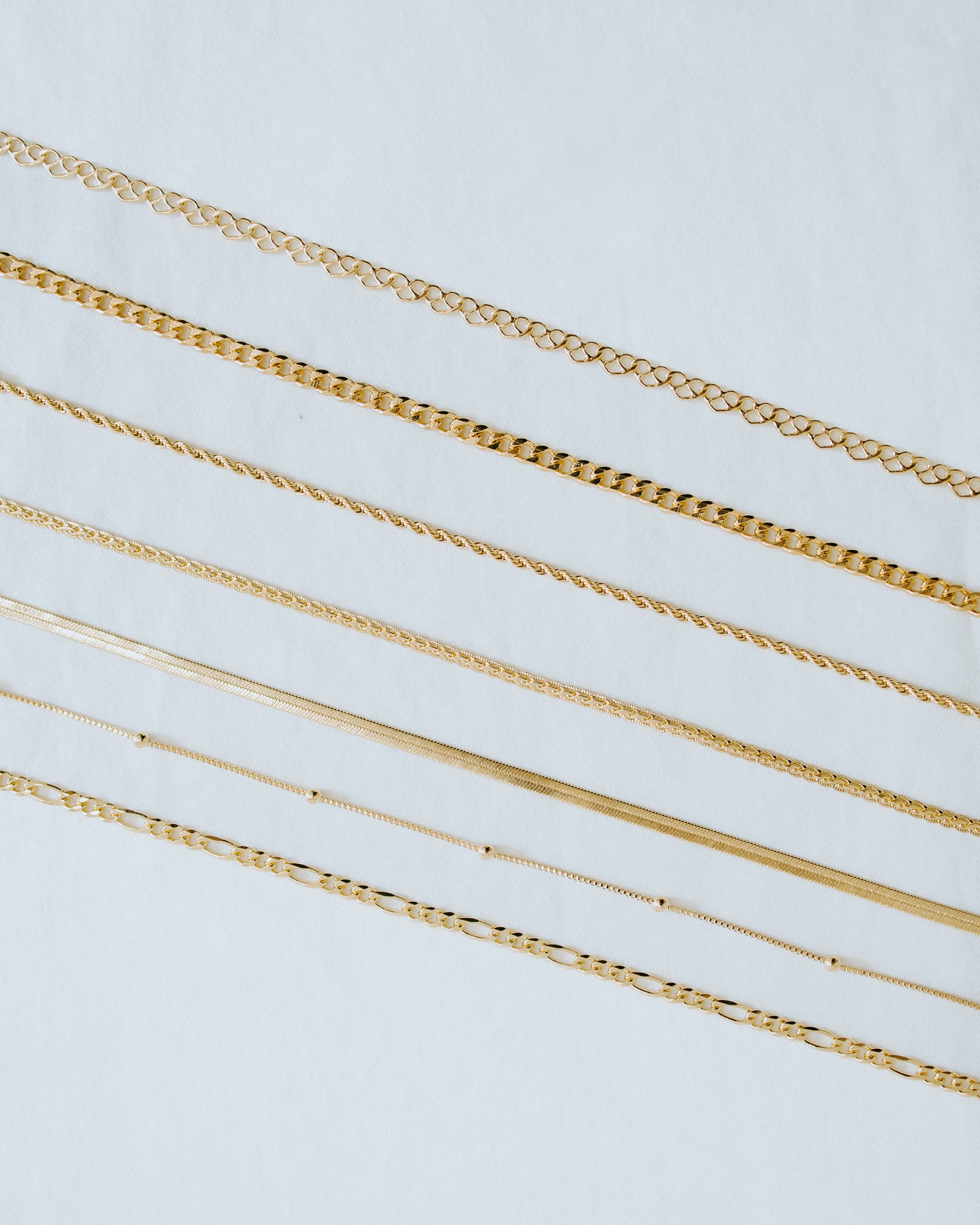 Gold Braided Chain Anklet