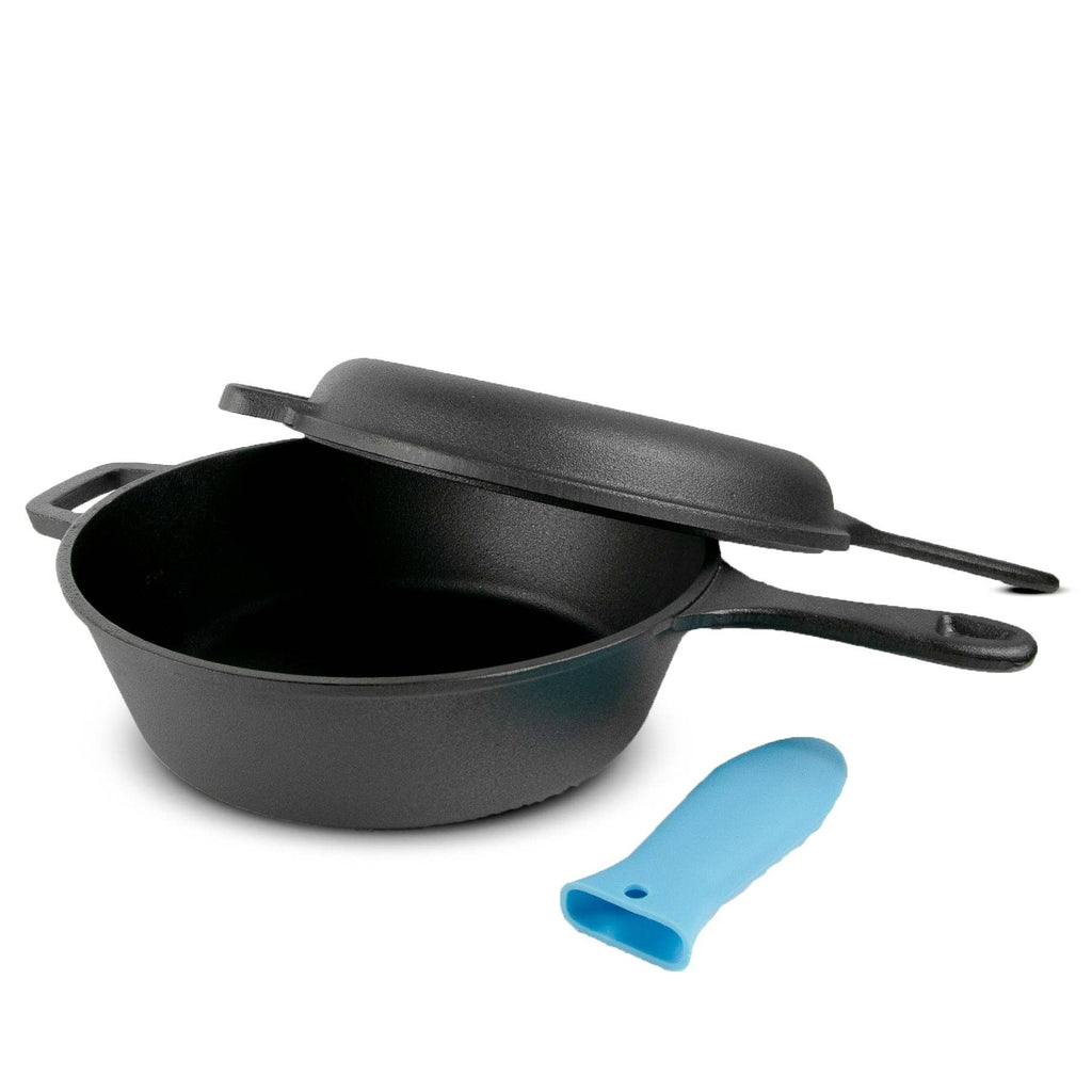 Pre-seasoned Cast Iron 3-piece set