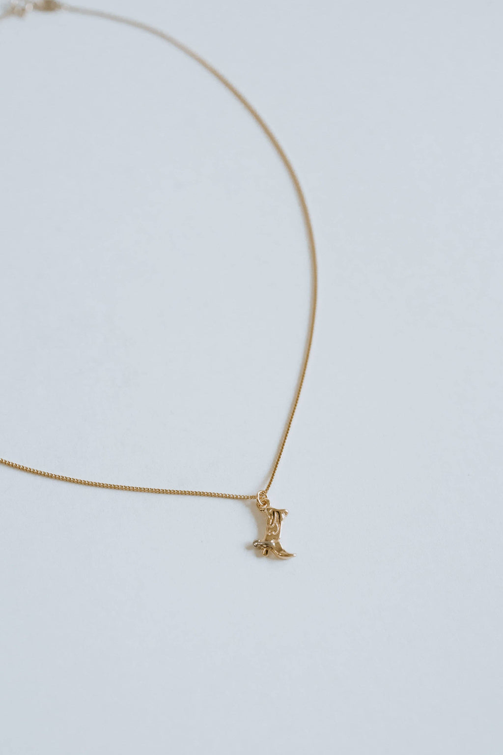 Cowboy Boot Necklace