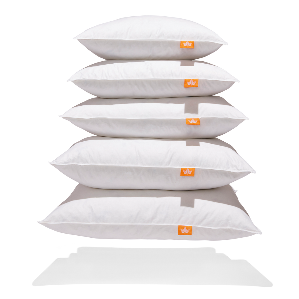 White Goose Feather Cushions