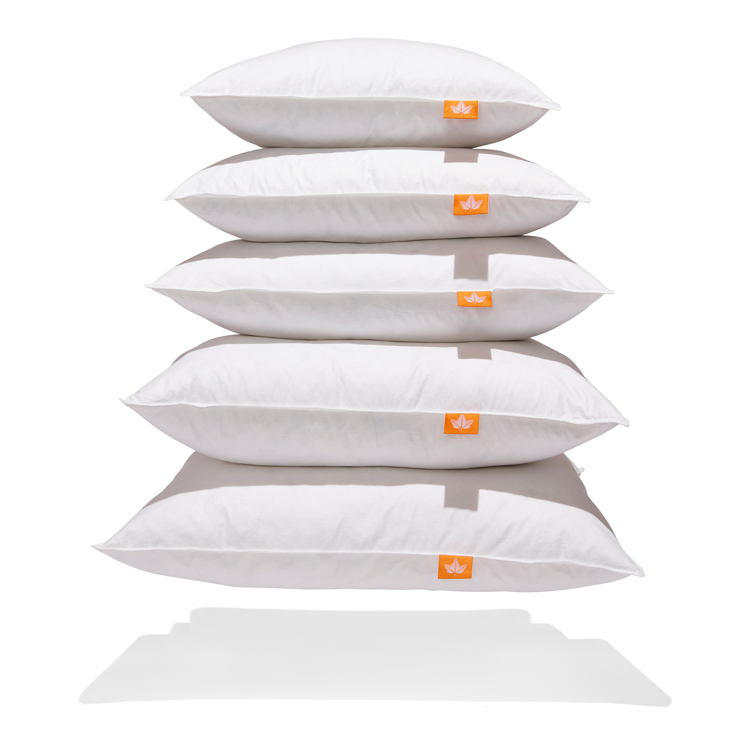 White Goose Feather Cushions