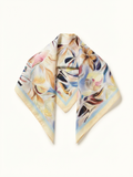 Lila | Lightweight Floral Scarf