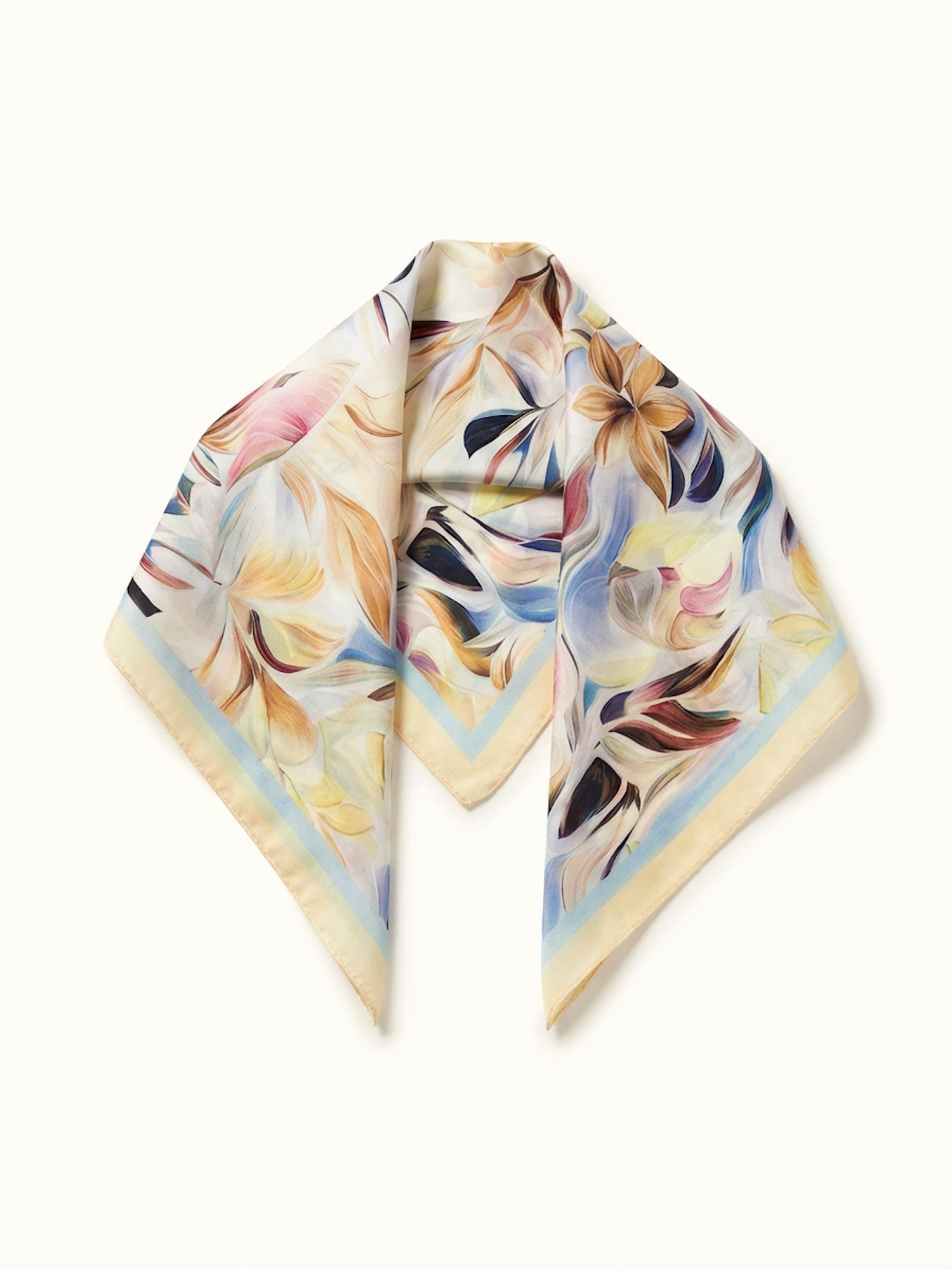 Lila | Lightweight Floral Scarf