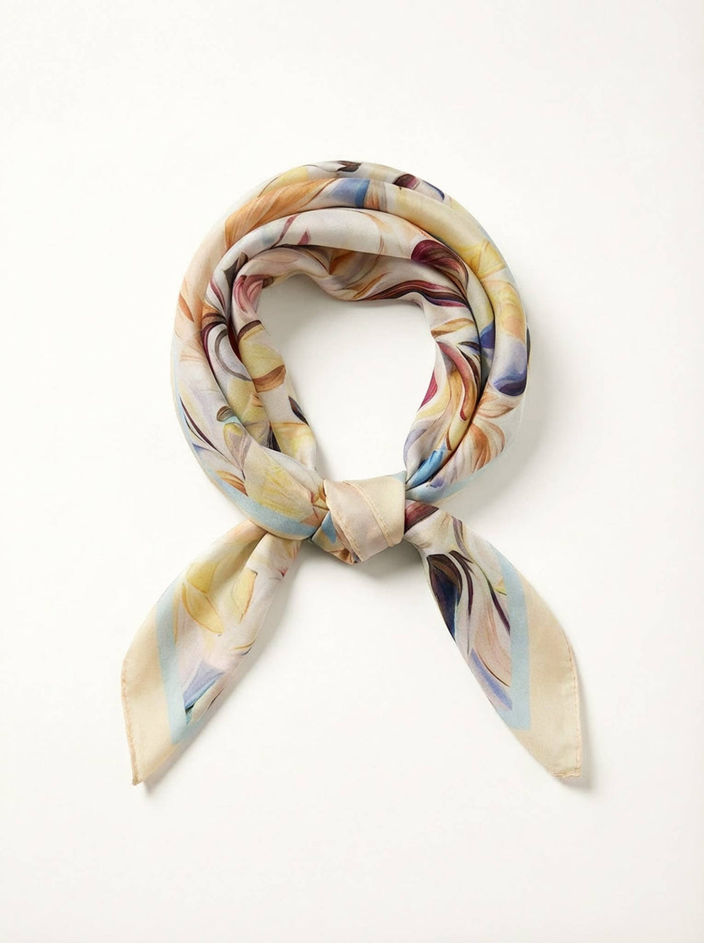 Lila | Lightweight Floral Scarf
