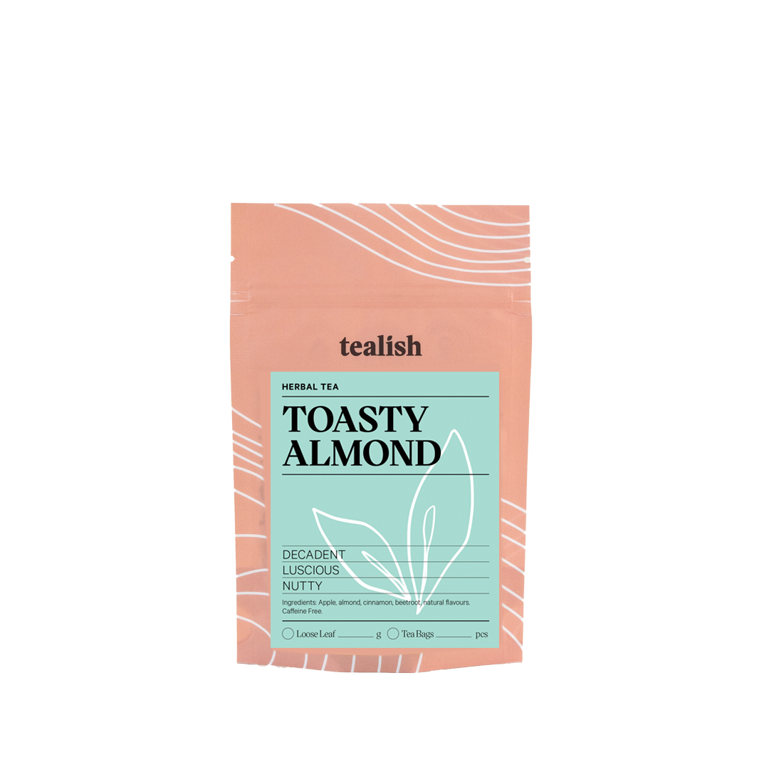Toasty Almond - Herbal tea: 50g pouch
