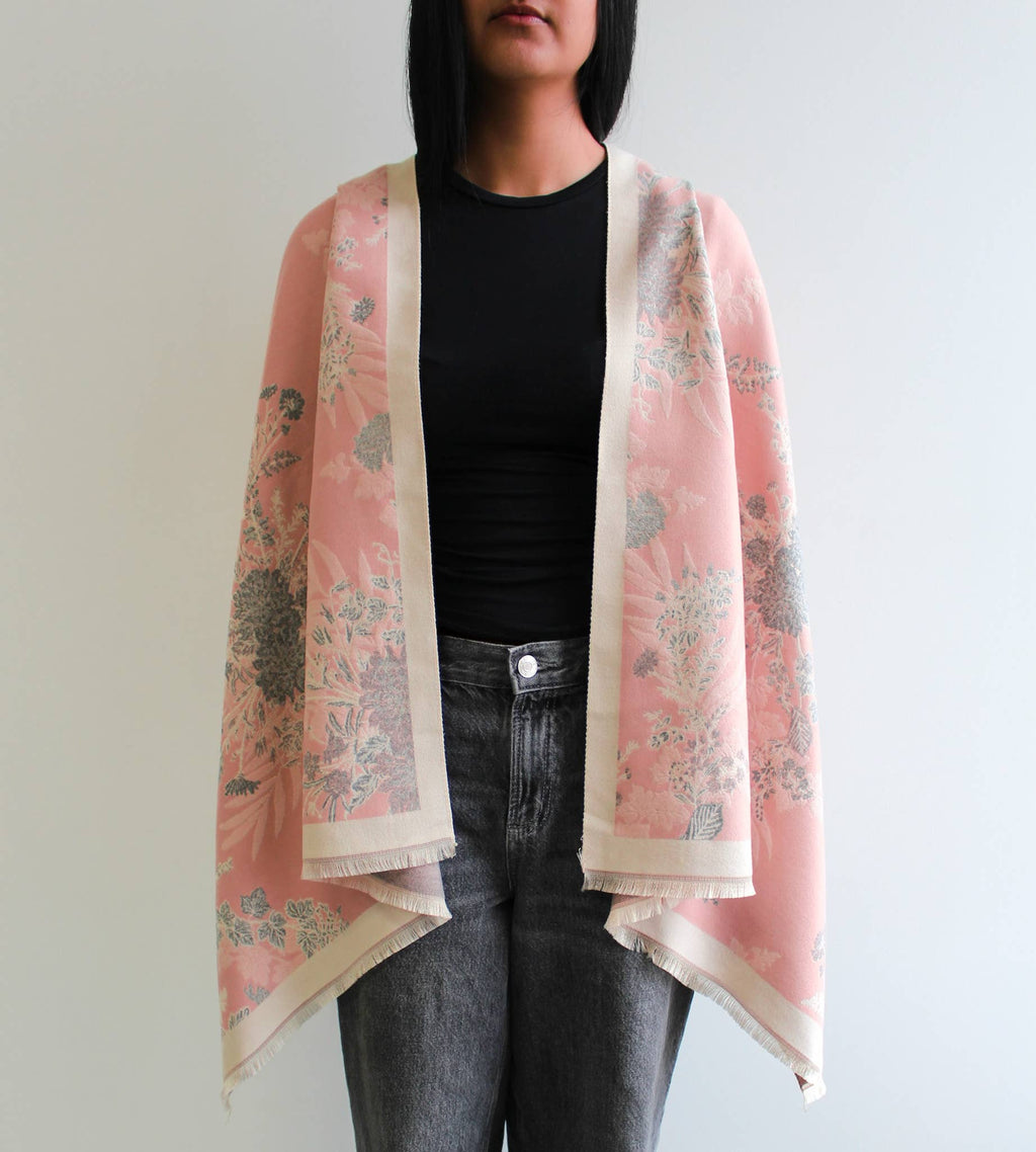 Alba | Lightweight Floral Scarf