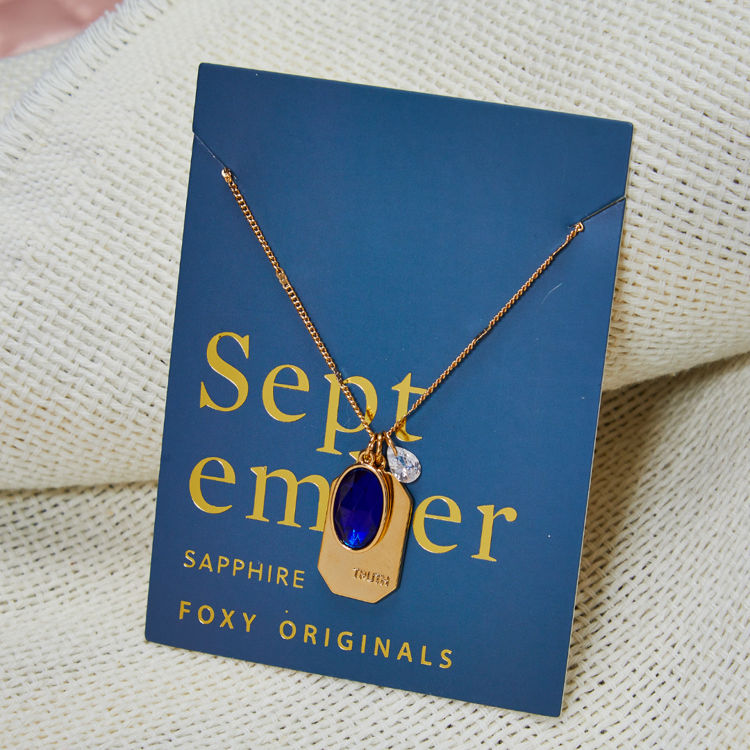 September Birthstone Necklace | Spring 2026 | Birthday Gifts