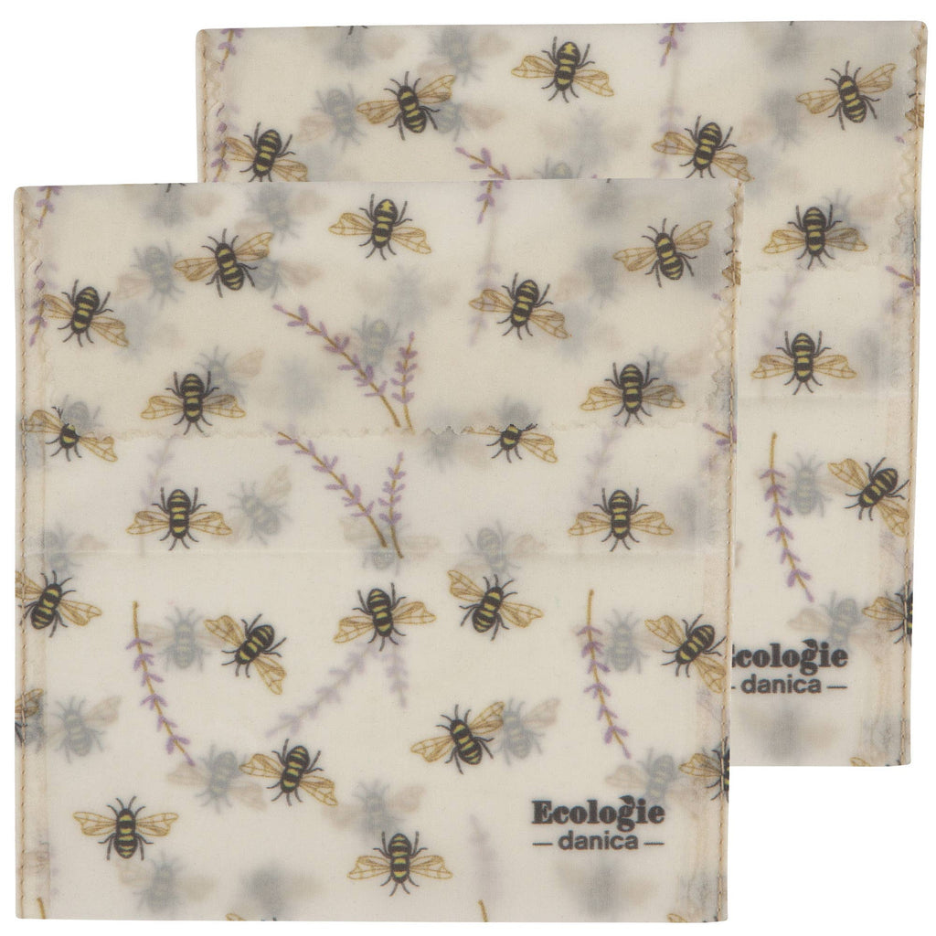 Honeybee Beeswax Sandwich Bag (Set of 2)
