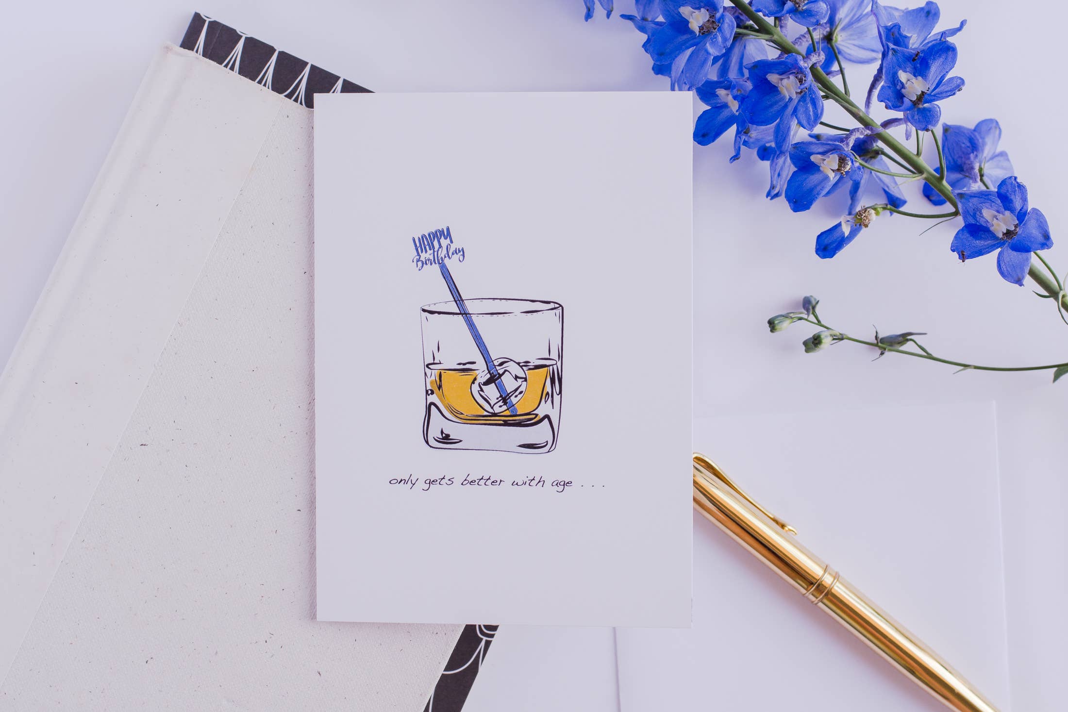 Only Gets Better With Age - Greeting Card