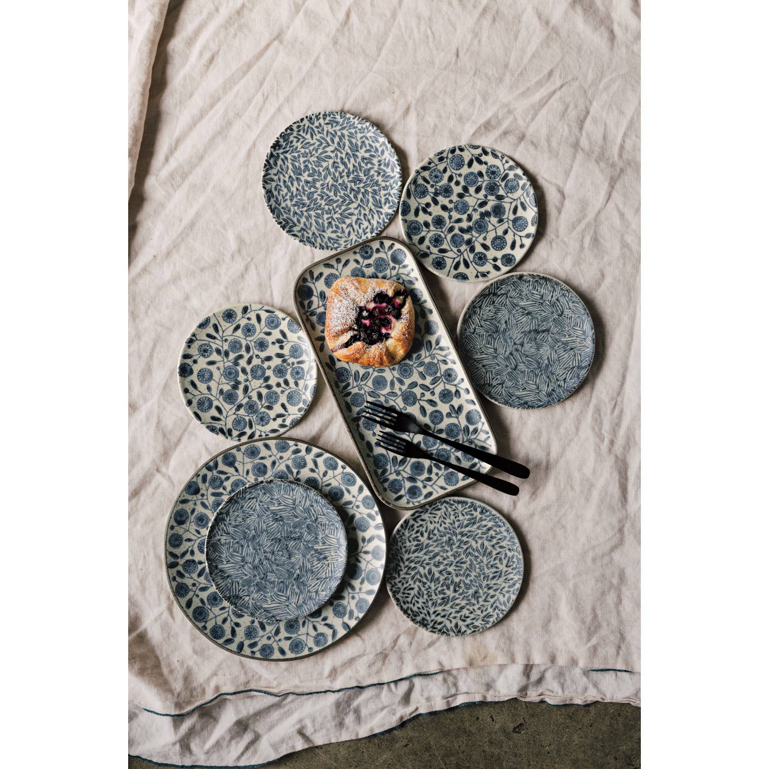 Heirloom Calendula Element Serving Platter