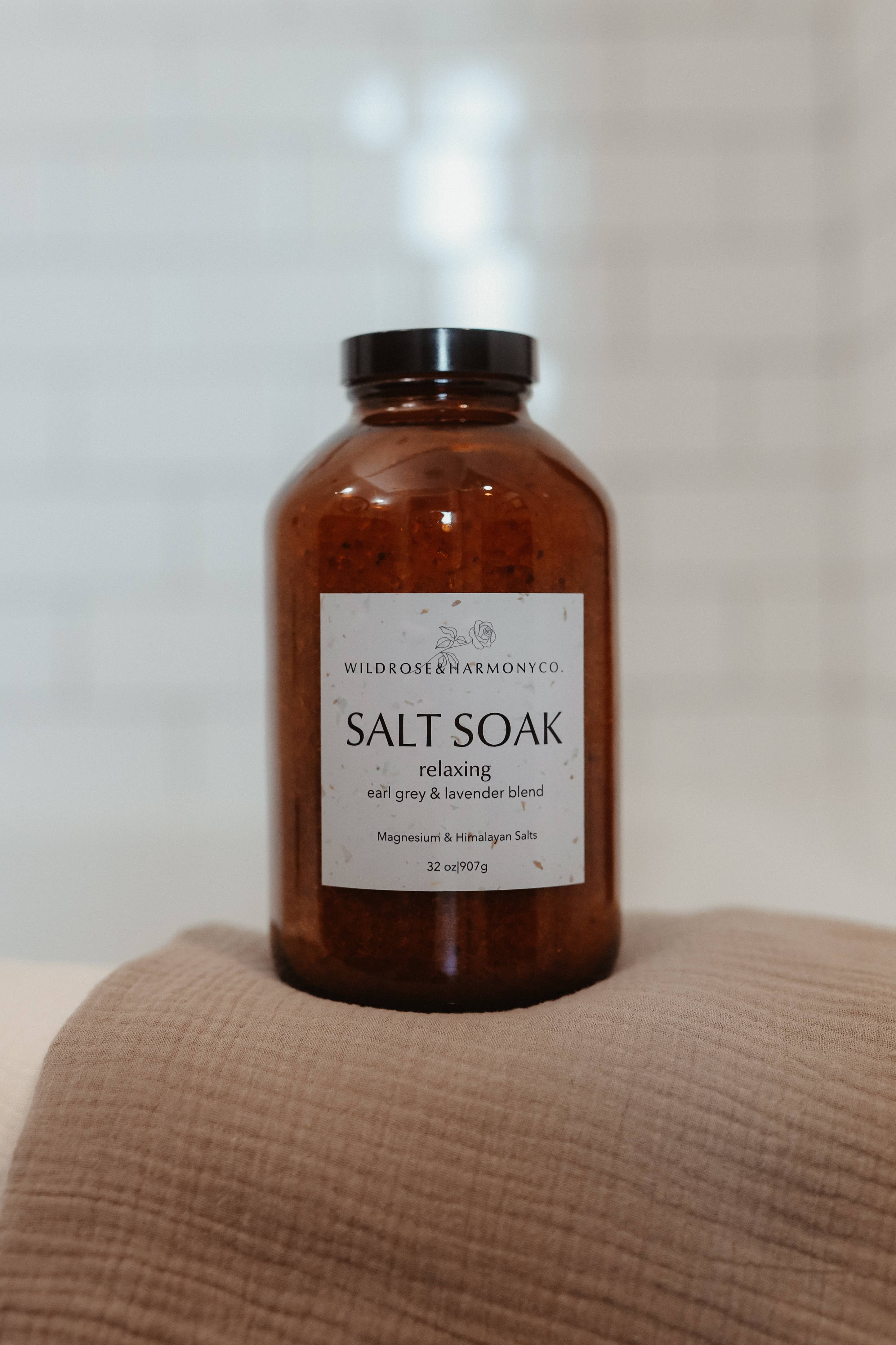 Earl Grey & Lavender Salt Soak