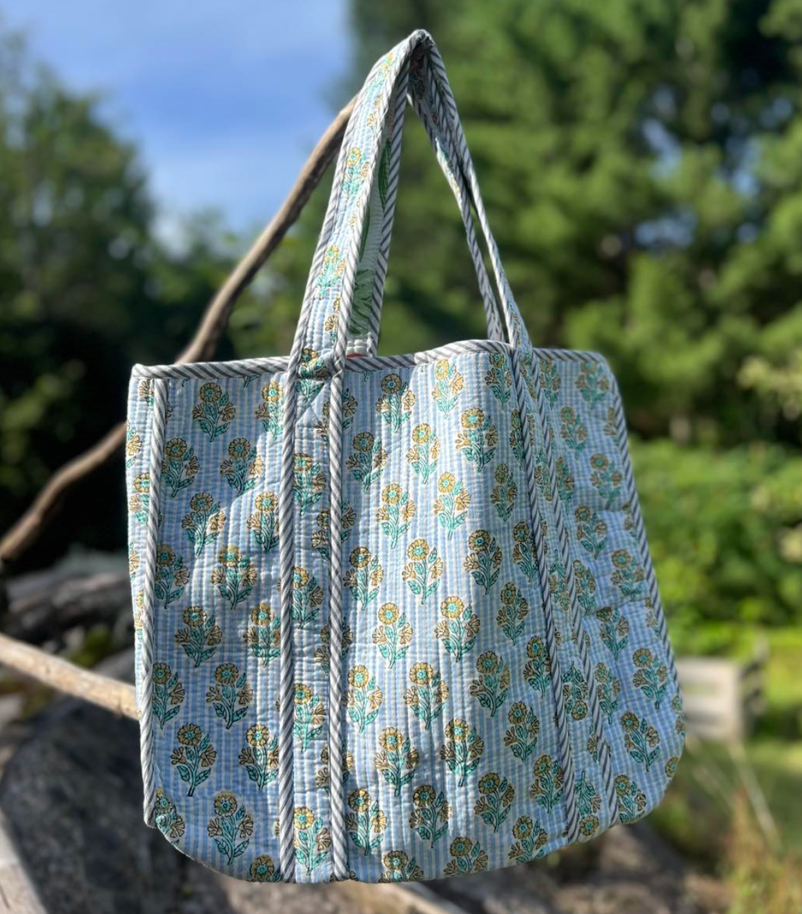 Quilted Cotton Assorted Tote Bags