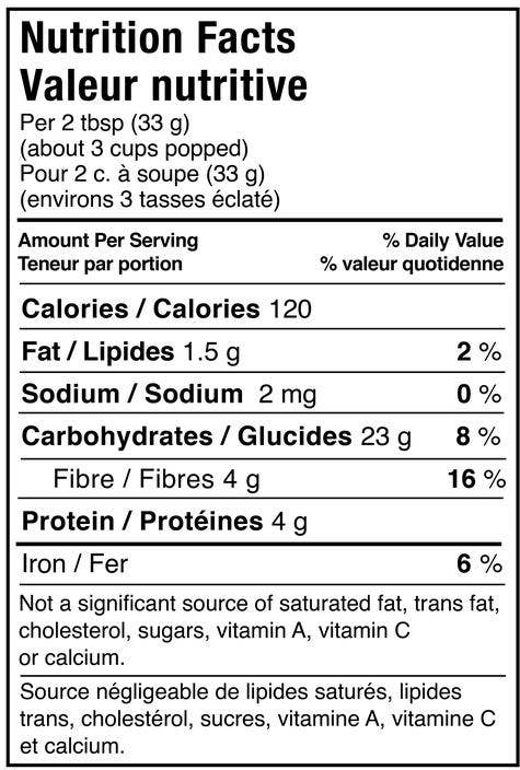 Yellow Gold Popcorn: 400g