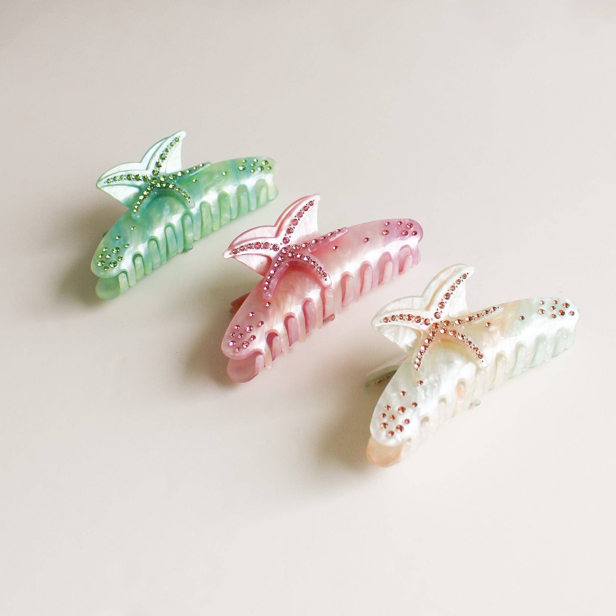 Starfish Claw Clip | Pink