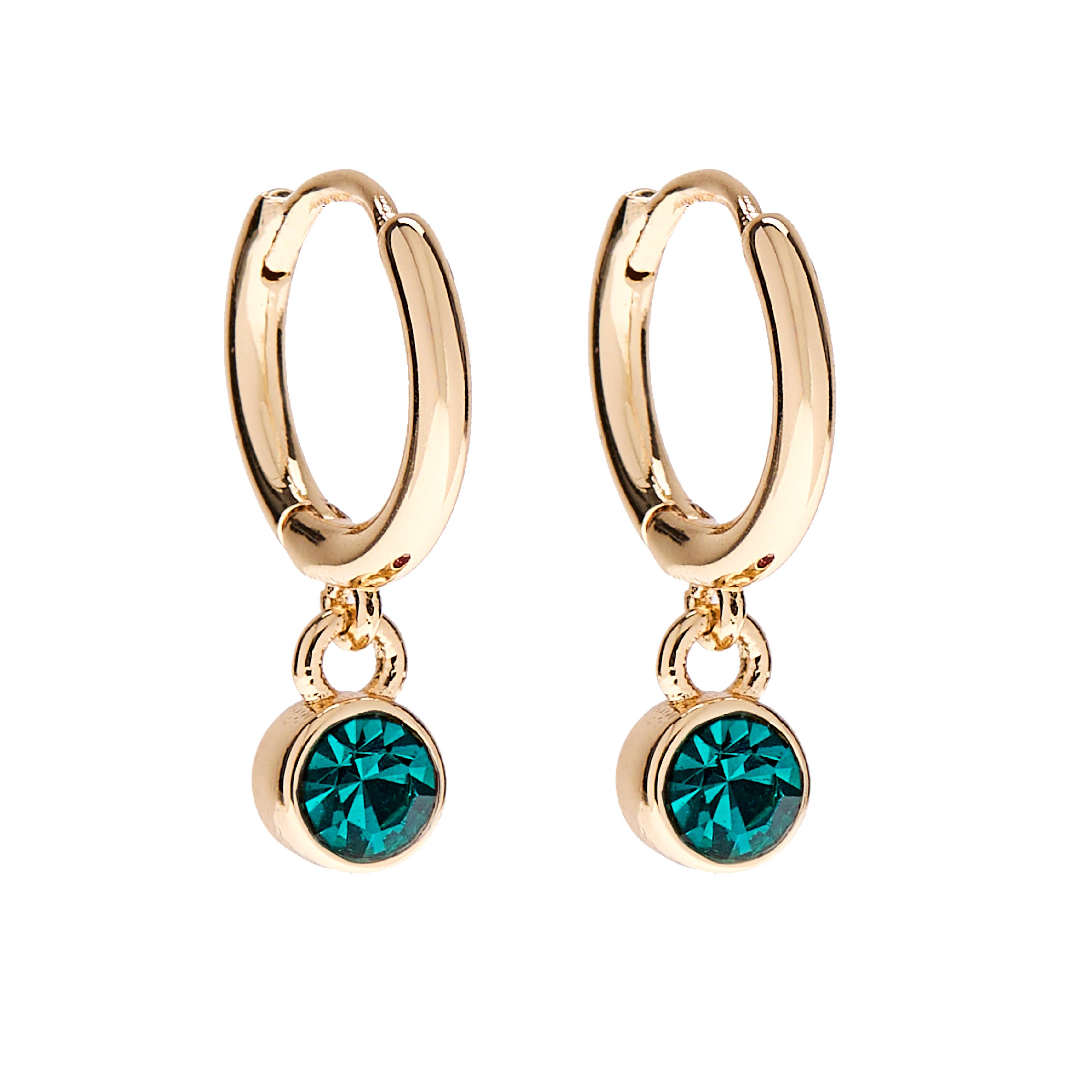 May Birthstone Stud & Huggie Hoop Earrings | Spring 2026