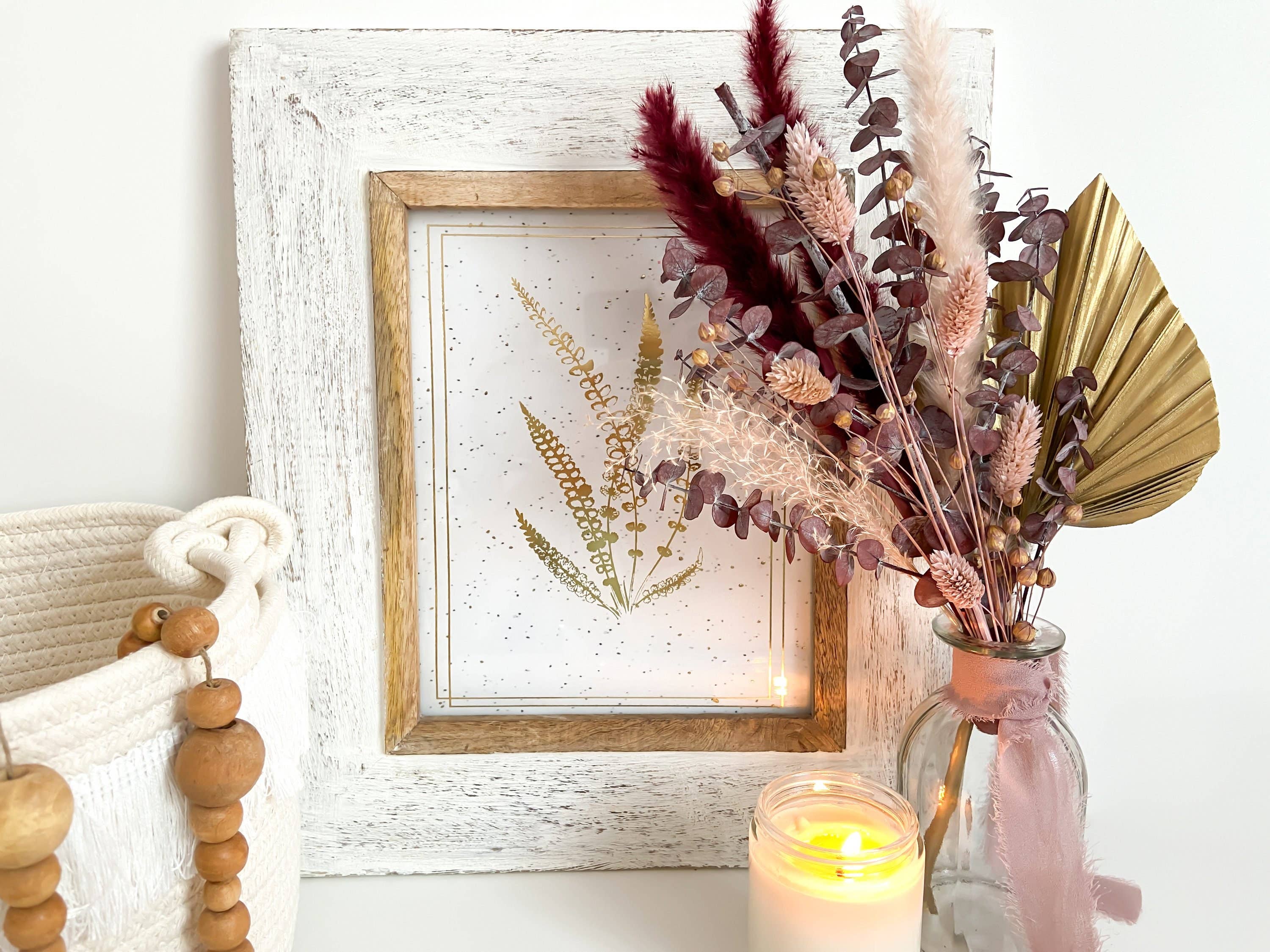 Pink & Purple Dried Flower Bouquet
