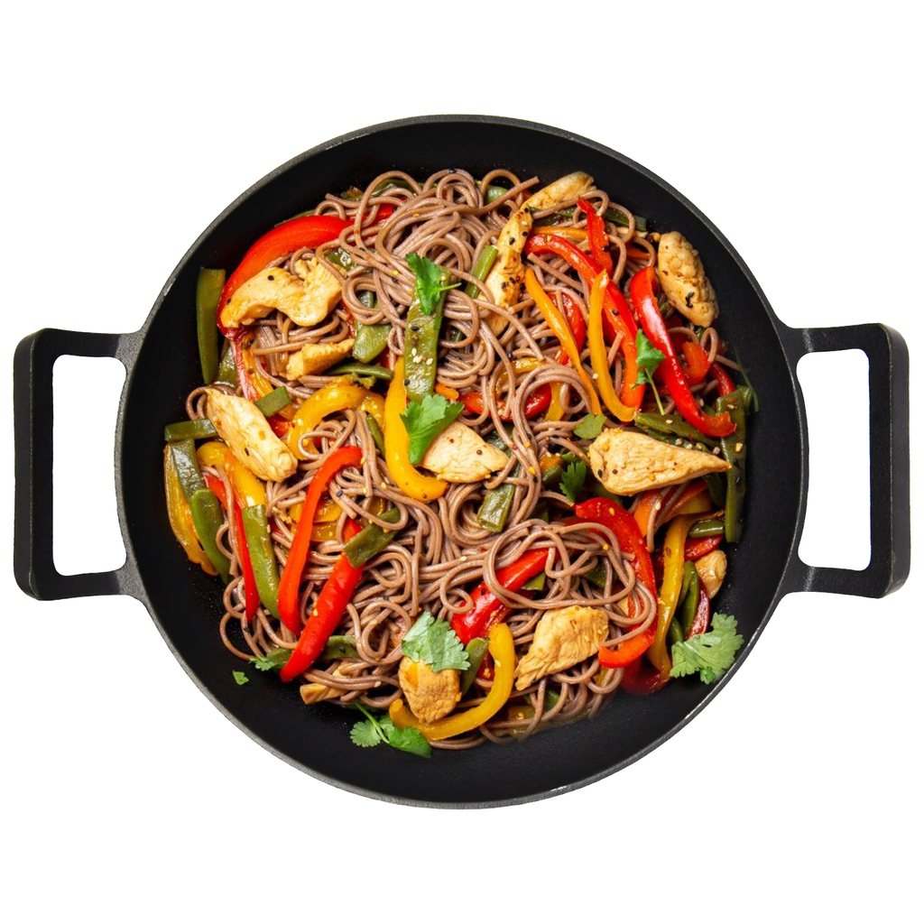 Pre-Seasoned Cast Iron Wok