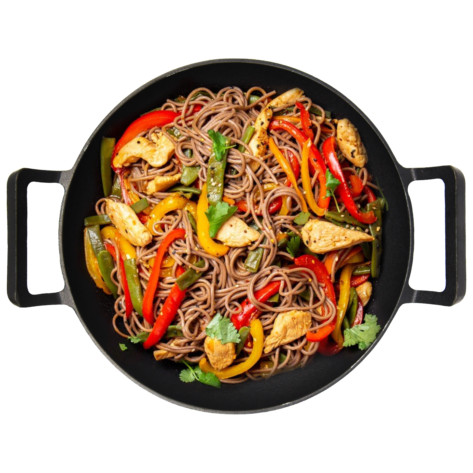 Pre-Seasoned Cast Iron Wok