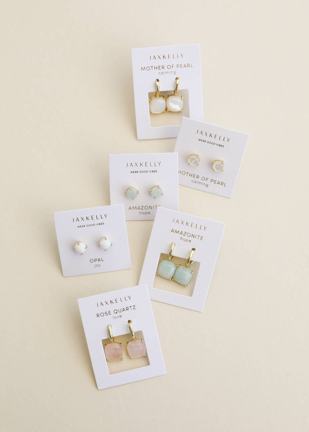 Gemstone Mini Drop | Mother of Pearl