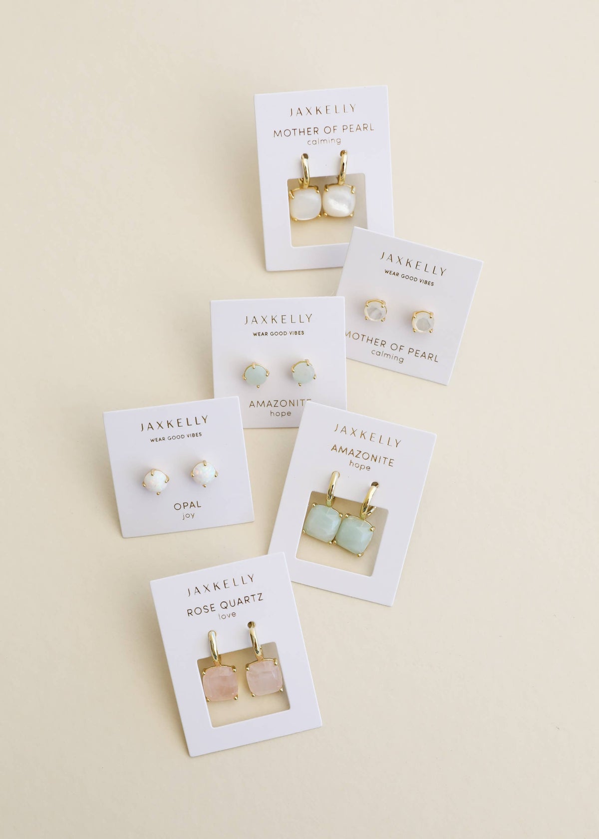 Gemstone Mini Drop | Mother of Pearl
