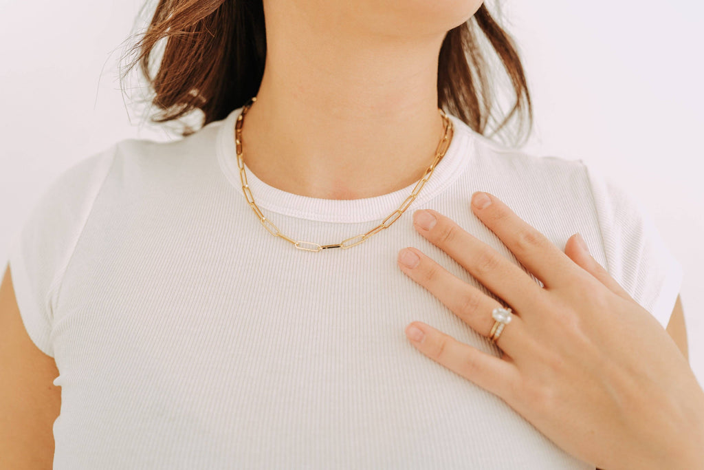 Bold  Paperclip Chain