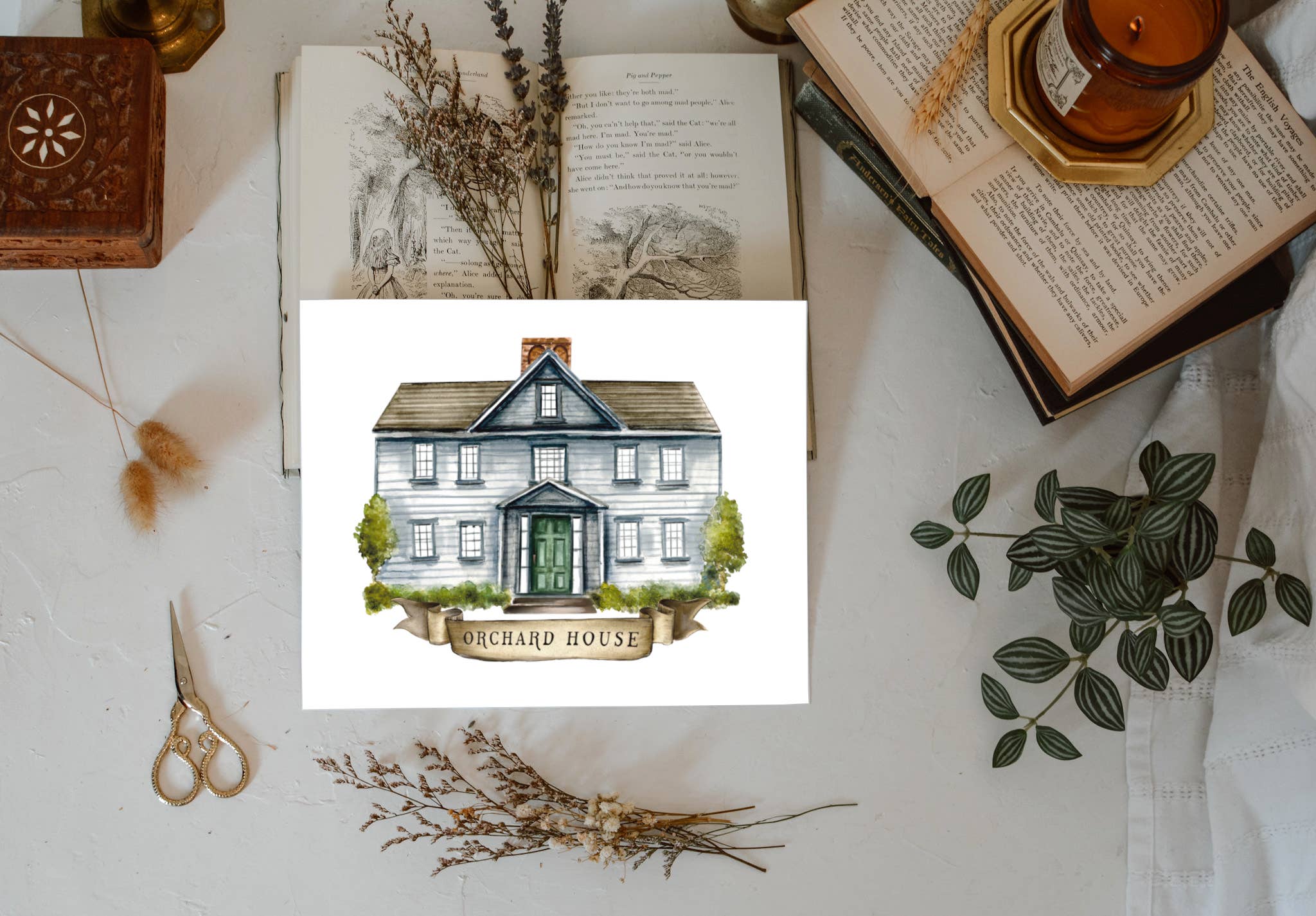 Little Women Print. Orchard House