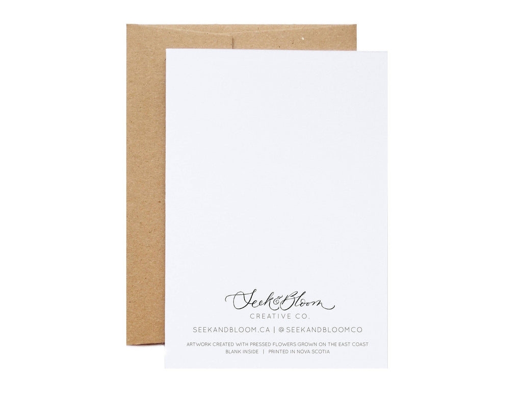 Wild Lupin, You Belong Among the Wildflowers Card