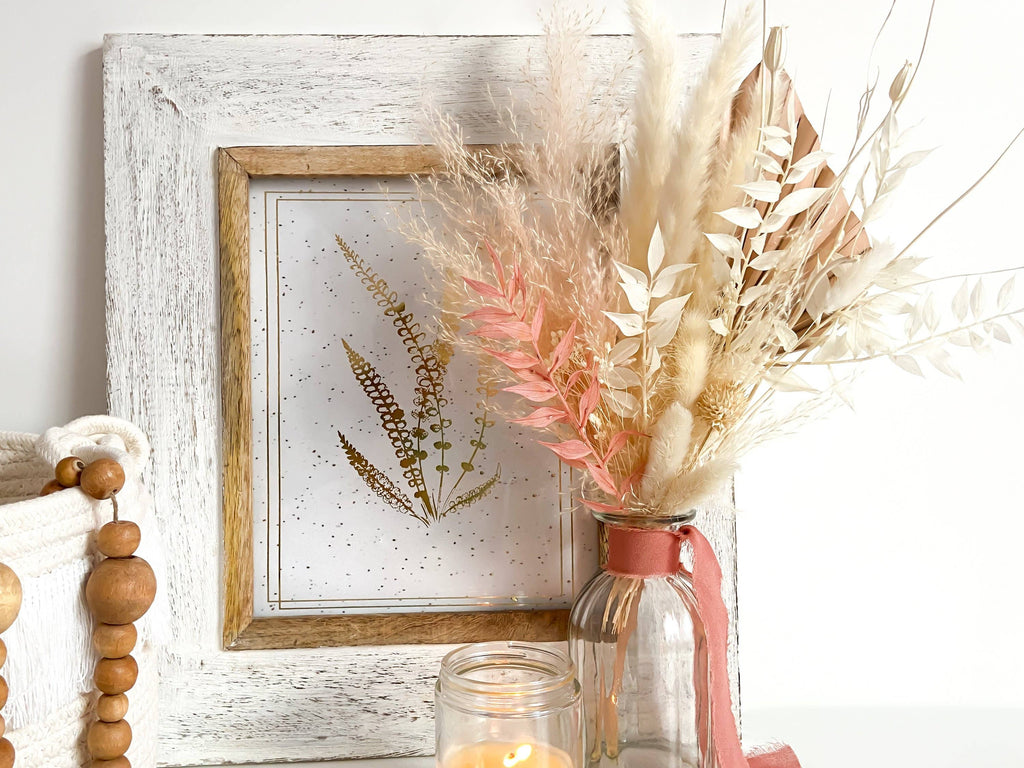 Neutral Dried Flower Bouquet