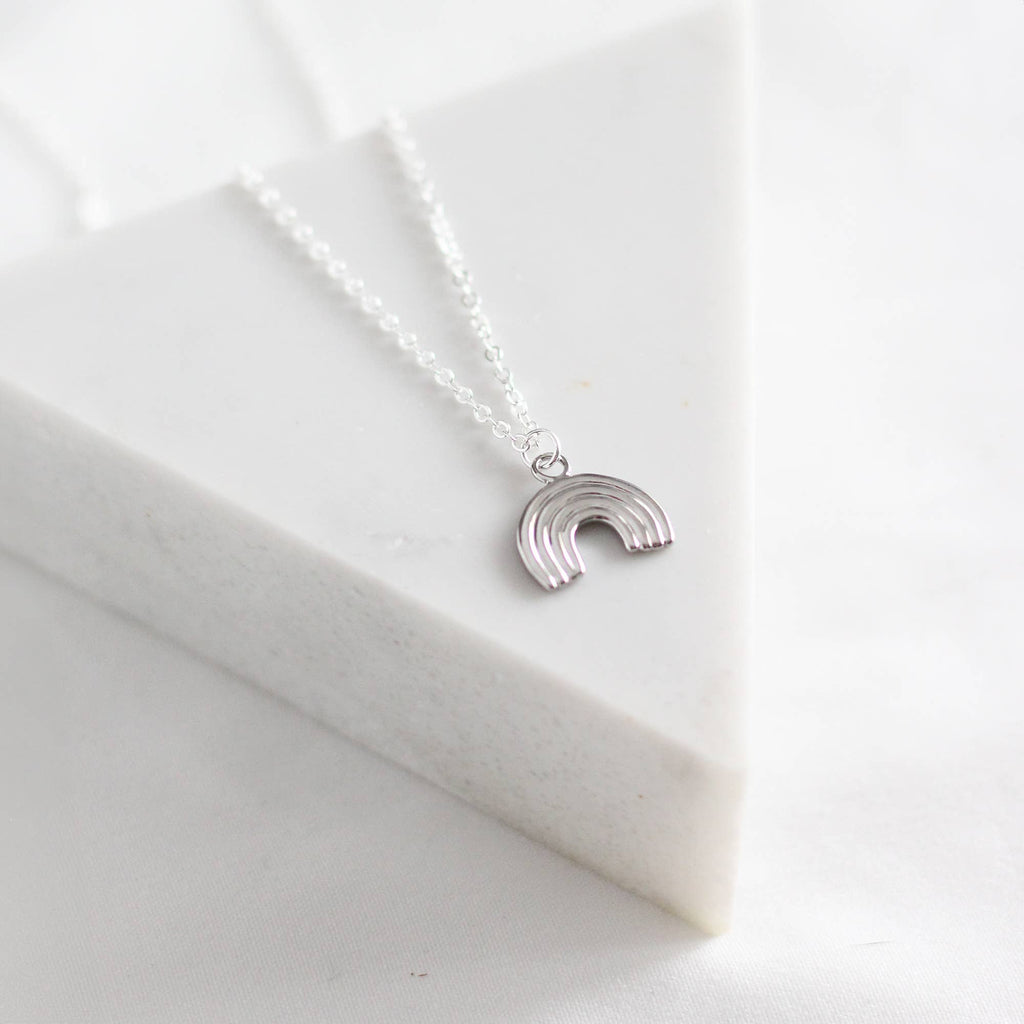 Rainbow Necklace: Yellow Gold
