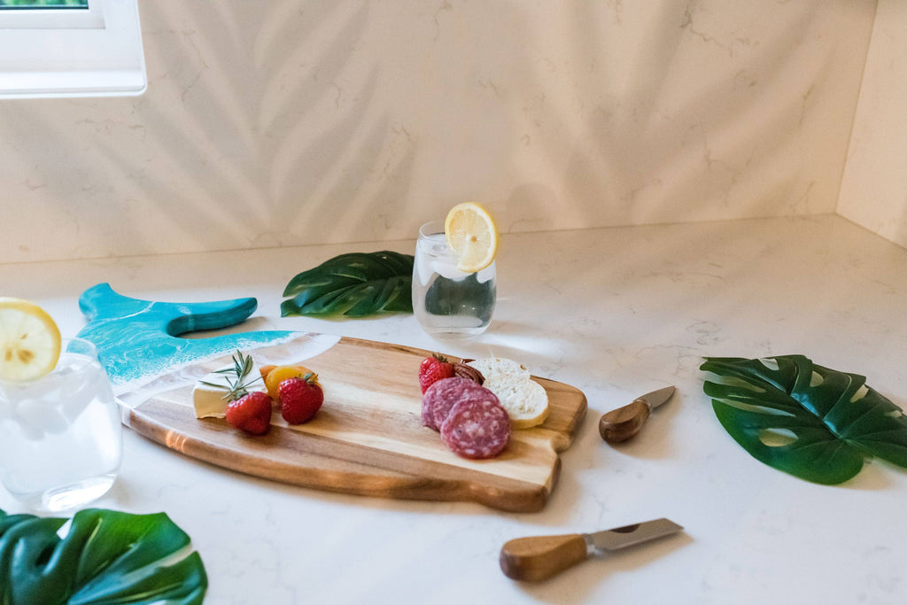 Resin Whale Charcuterie Board